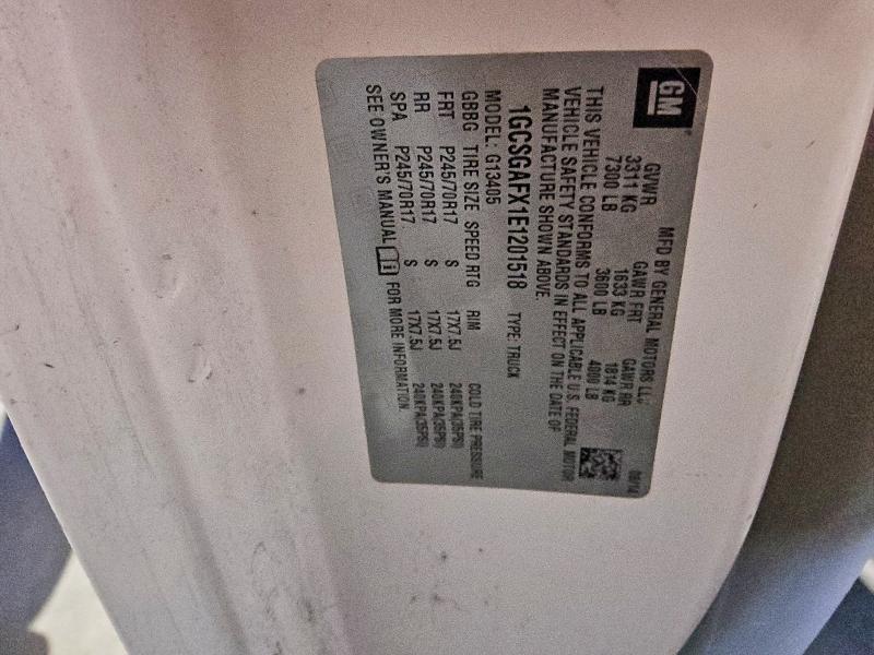 Продаж на аукціоні авто 2014 Chevrolet Express G1500, vin: 1GCSGAFX1E1201518, номер лоту: 51063066