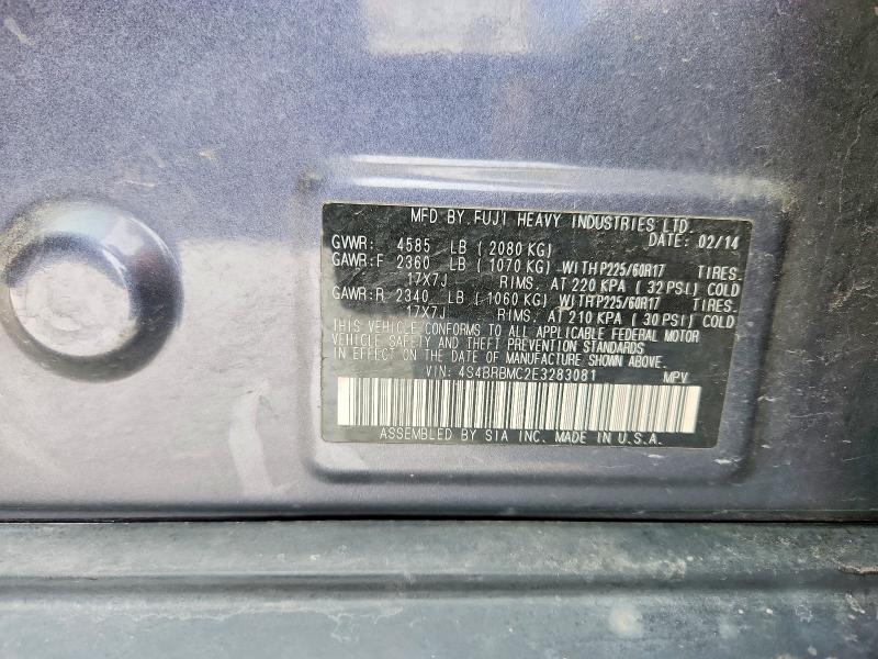 Продаж на аукціоні авто 2014 Subaru Outback, vin: 4S4BRBMC2E3283081, номер лоту: 47987956