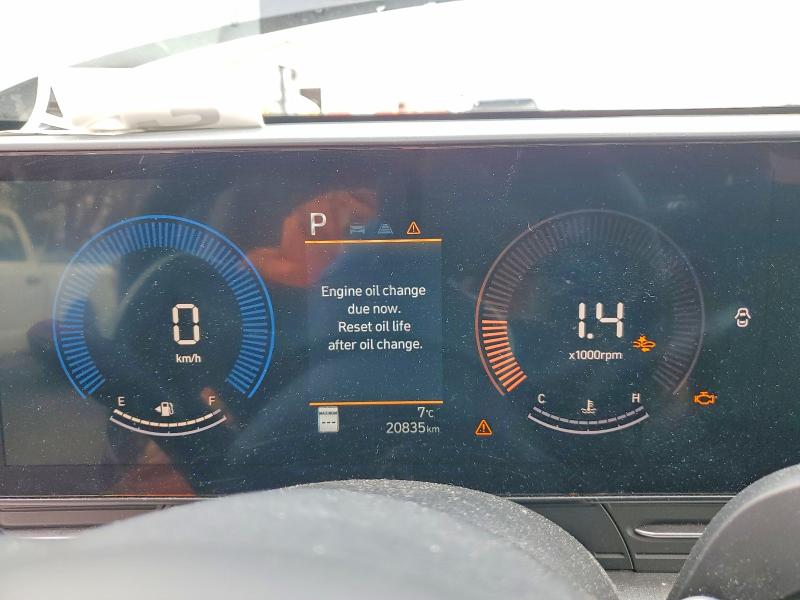 47746036 :رقم المزاد ، KM8HB3AB0SU293629 vin ، 2025 Hyundai Kona مزاد بيع
