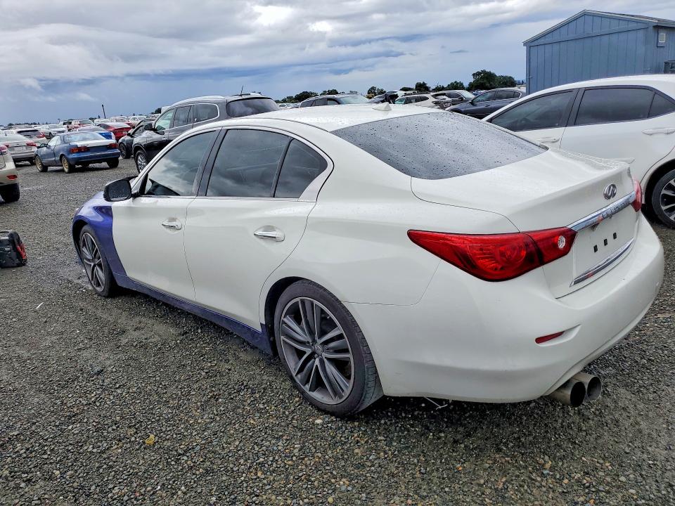 2015 Infiniti Q50 მანქანა იყიდება აუქციონზე, vin: JN1BV7AP6FM350350, აუქციონის ნომერი: 50812396