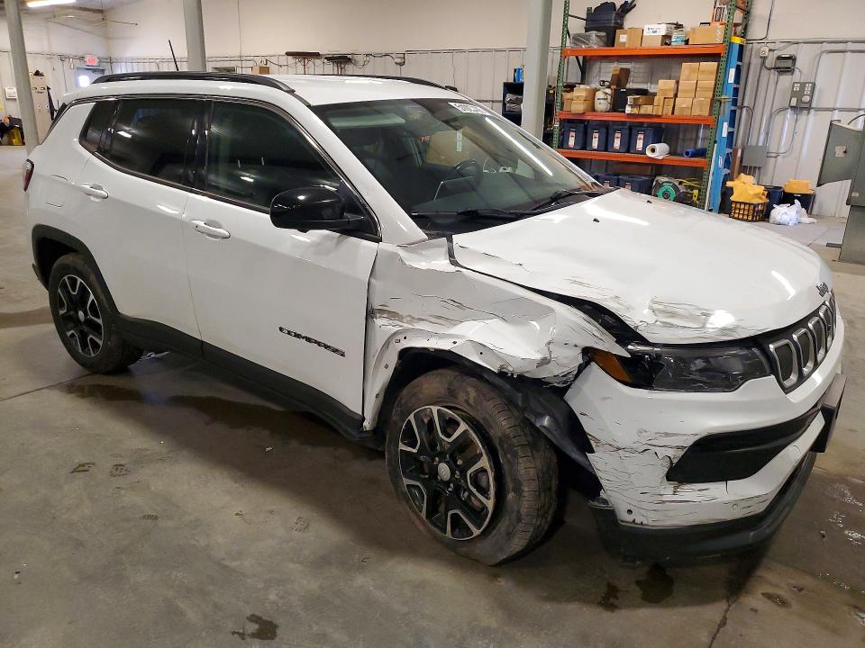 Aukcja sprzedaży 2022 Jeep Compass, vin: 3C4NJDBB2NT118800, numer aukcji: 51002406