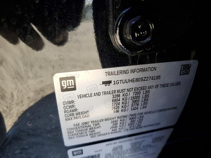 48613476 :رقم المزاد ، 1GTUUHE80SZ274185 vin ، 2025 Gmc Sierra مزاد بيع