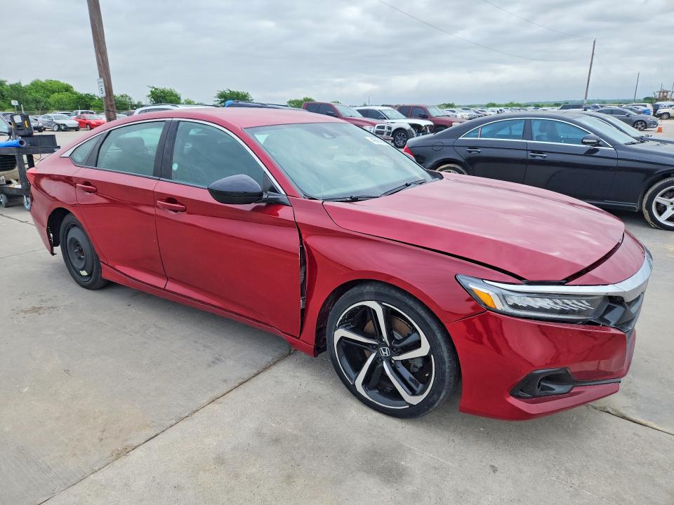 Продажа на аукционе авто 2022 Honda Accord, vin: 1HGCV3F27NA011766, номер лота: 49864246