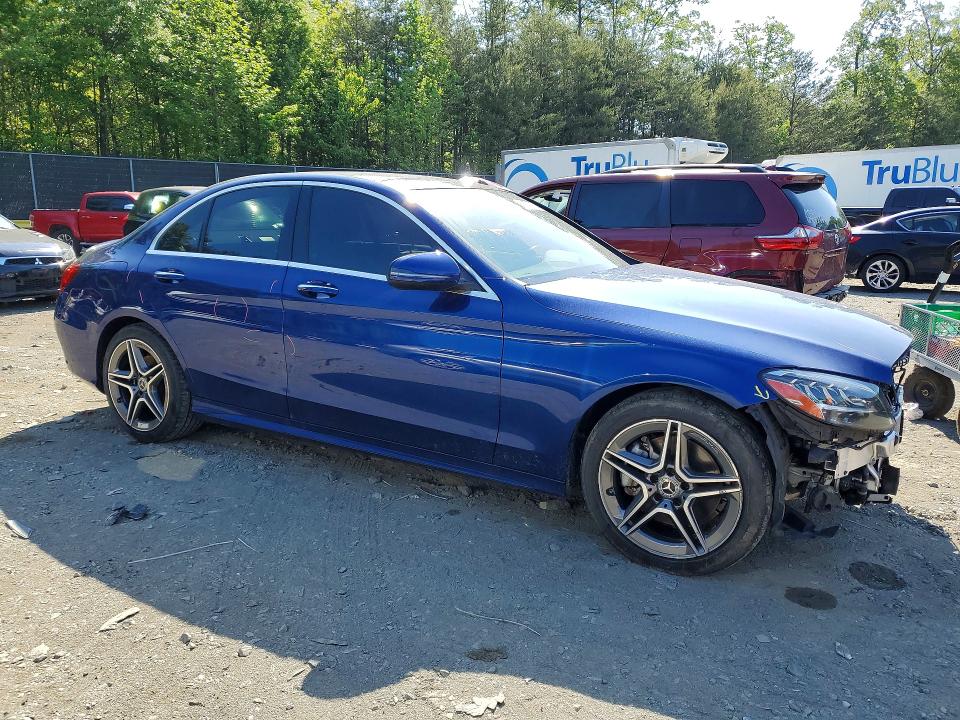 Продаж на аукціоні авто 2021 Mercedes-benz C, vin: W1KWF8EB5MR621839, номер лоту: 50971876