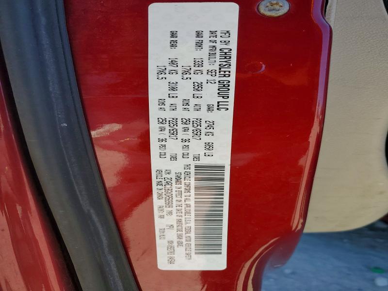 Продаж на аукціоні авто 2013 Chrysler Town & Country, vin: 2C4RC1BGXDR569609, номер лоту: 47694936