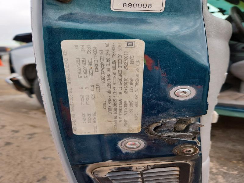 51467126 :رقم المزاد ، 1GTEC14KXSZ513835 vin ، 1995 Gmc Sierra مزاد بيع