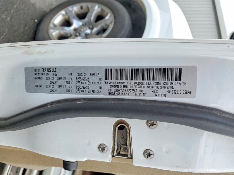 Продажа на аукционе авто 2018 Ram 1500, vin: 1C6RR7VM0JS277567, номер лота: 50520026