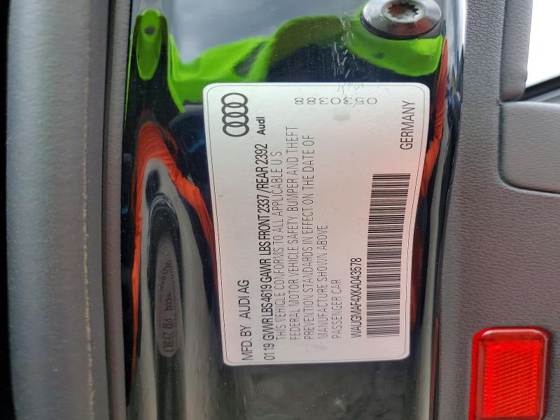 Aukcja sprzedaży 2019 Audi A4, vin: WAUGMAF4XKA043578, numer aukcji: 51492406