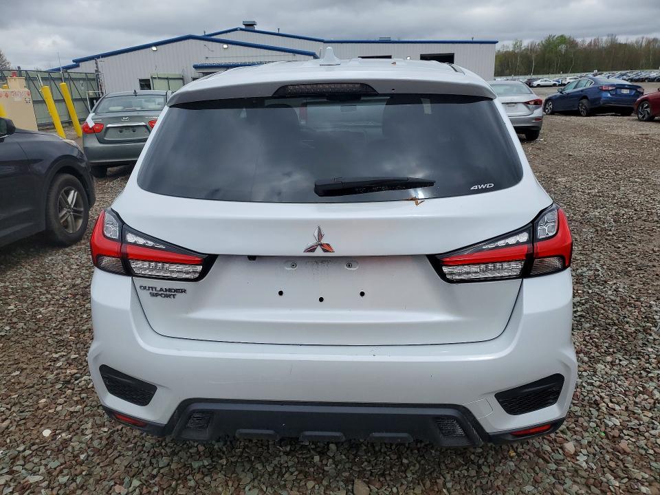 2022 Mitsubishi Outlander Sport მანქანა იყიდება აუქციონზე, vin: JA4ARUAU2NU023146, აუქციონის ნომერი: 51826756