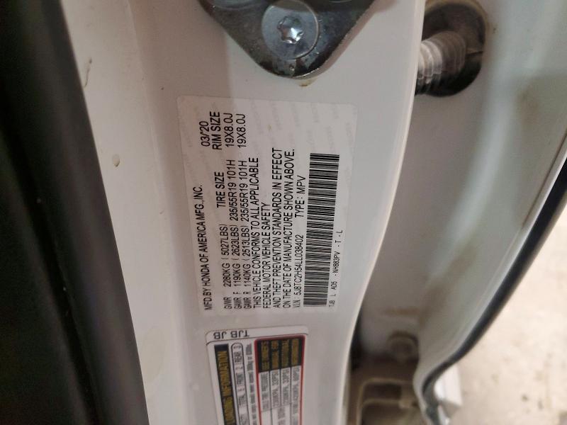 Продажа на аукционе авто 2020 Acura Rdx, vin: 5J8TC2H54LL038402, номер лота: 48797486