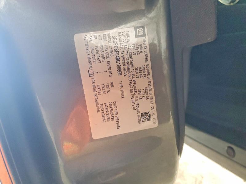 2011 Chevrolet Silverado მანქანა იყიდება აუქციონზე, vin: 3GCPCSE04BG188868, აუქციონის ნომერი: 51151326