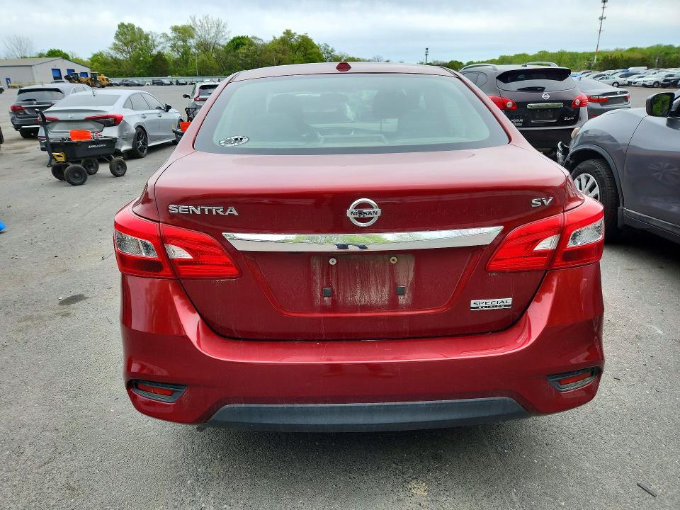 2019 Nissan Sentra მანქანა იყიდება აუქციონზე, vin: 3N1AB7AP9KY318407, აუქციონის ნომერი: 51387836