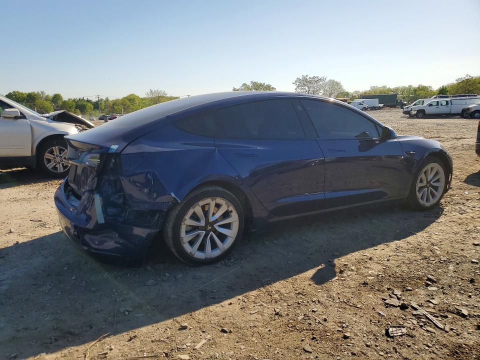 Продажа на аукционе авто 2022 Tesla Model 3, vin: 5YJ3E1EAXNF190842, номер лота: 50475626