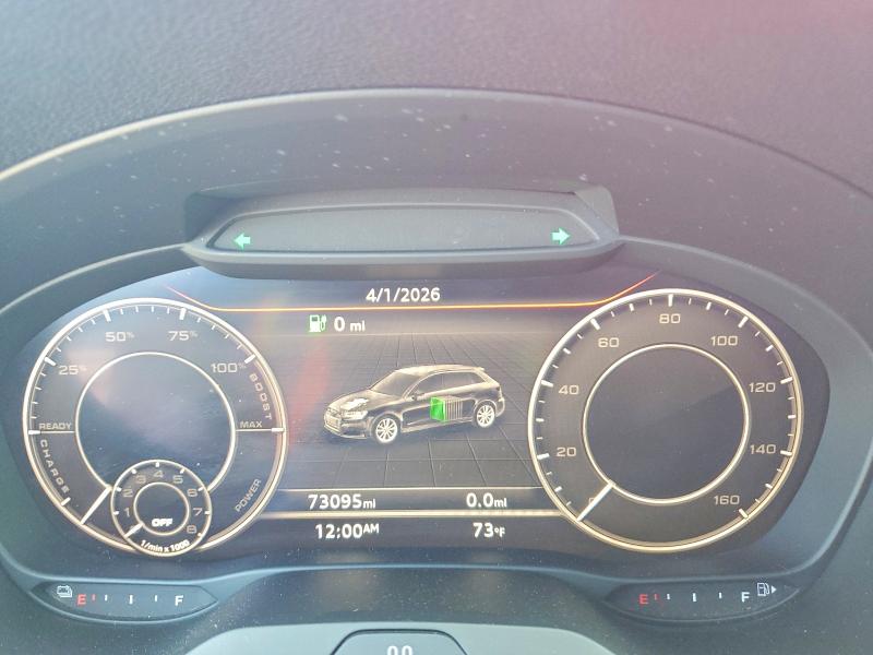 2017 Audi A3 მანქანა იყიდება აუქციონზე, vin: WAUTPBFF9HA036370, აუქციონის ნომერი: 50788646