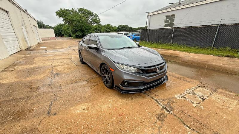 52213116 :رقم المزاد ، 19XFC2F87KE009735 vin ، 2019 Honda Civic مزاد بيع