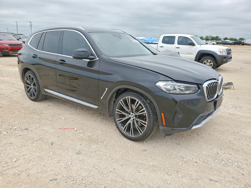 2022 Bmw X3 მანქანა იყიდება აუქციონზე, vin: 5UX43DP08N9L98145, აუქციონის ნომერი: 51332086