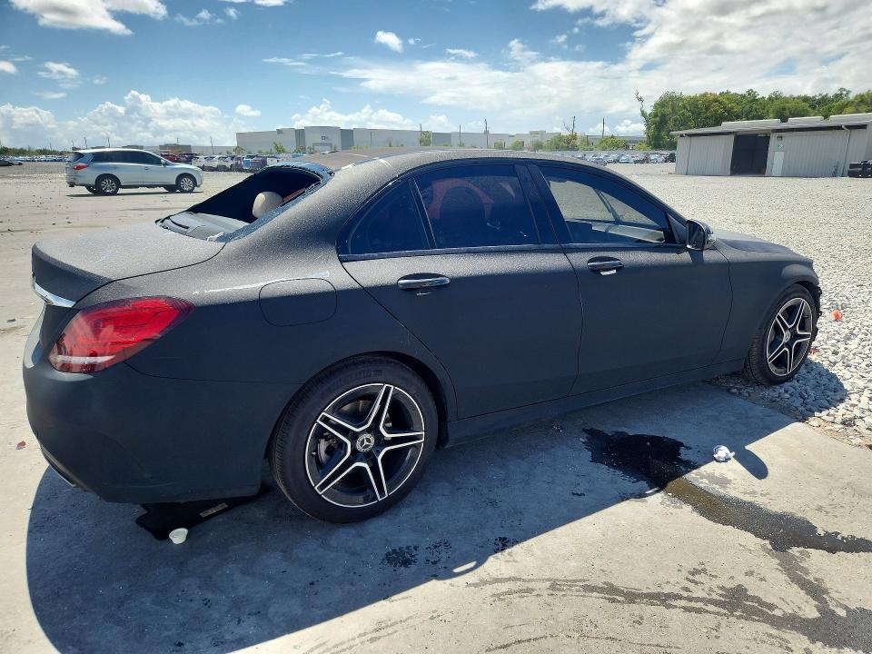 2019 Mercedes-benz C მანქანა იყიდება აუქციონზე, vin: 55SWF8DB2KU319521, აუქციონის ნომერი: 48139286
