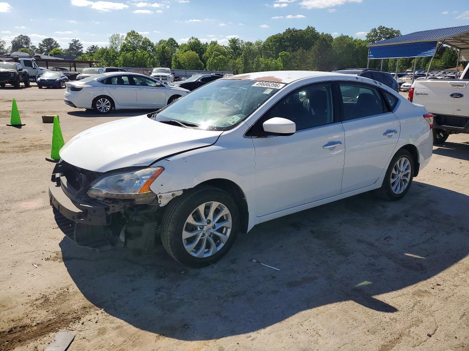 49686396 :رقم المزاد ، 3N1AB7APXFY351504 vin ، 2015 Nissan Sentra مزاد بيع