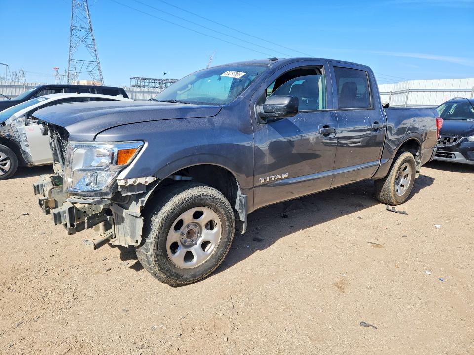 50237886 :رقم المزاد ، 1N6AA1EE0MN510687 vin ، 2021 Nissan Titan مزاد بيع