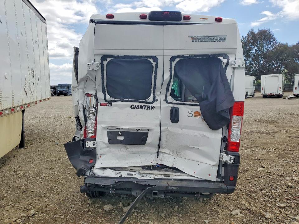 50754346 :رقم المزاد ، 3C6LRVBG3PE540624 vin ، 2023 Ram Promaster 1500 مزاد بيع