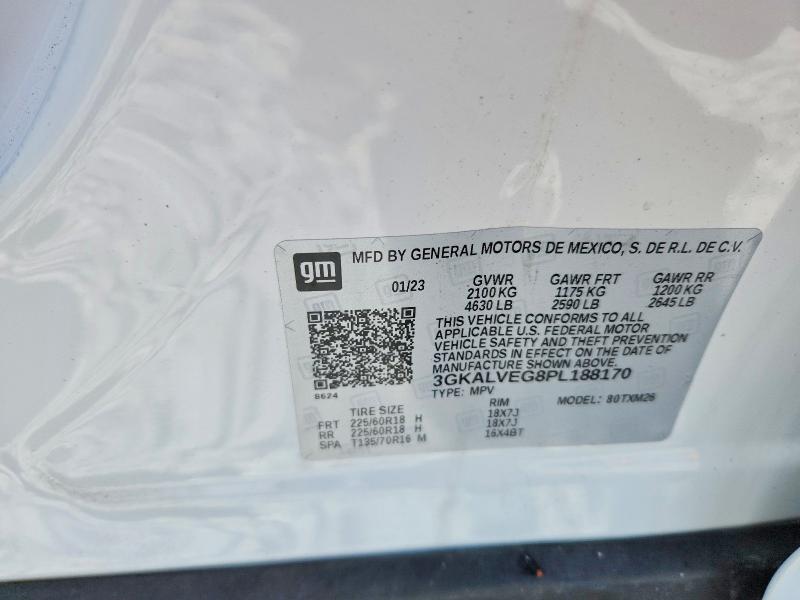Aukcja sprzedaży 2023 Gmc Terrain, vin: 3GKALVEG8PL188170, numer aukcji: 51488326