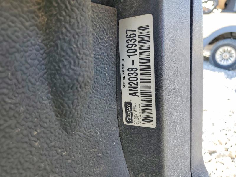 50560956 :رقم المزاد ، AN2038109367 vin ، 2020 Club Car Tempo Lithium مزاد بيع