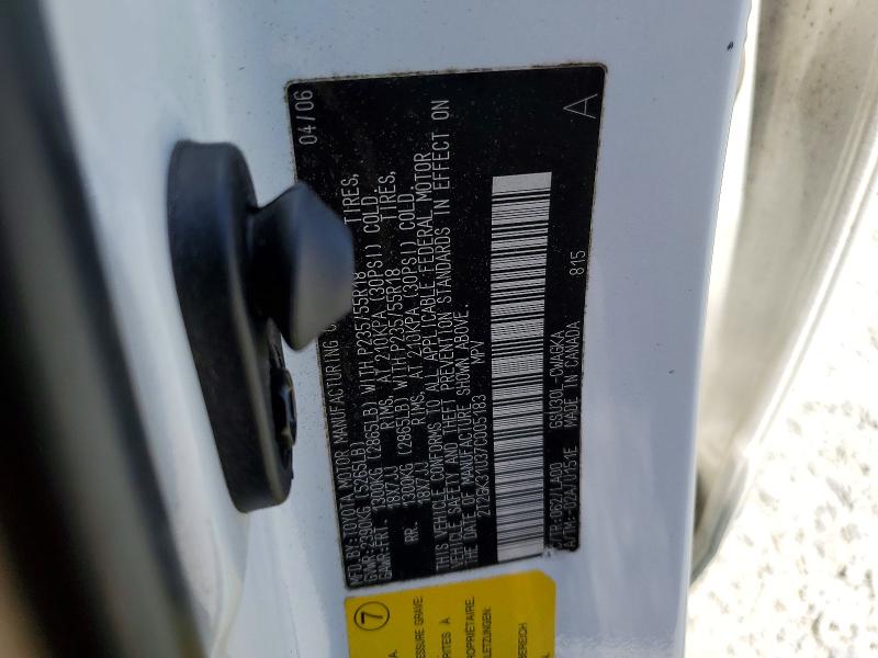 Aukcja sprzedaży 2007 Lexus Rx, vin: 2T2GK31U37C005183, numer aukcji: 50573036