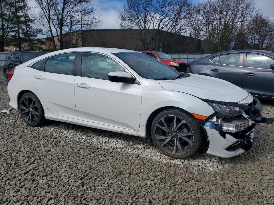 2019 Honda Civic მანქანა იყიდება აუქციონზე, vin: 2HGFC2F87KH544439, აუქციონის ნომერი: 49840366