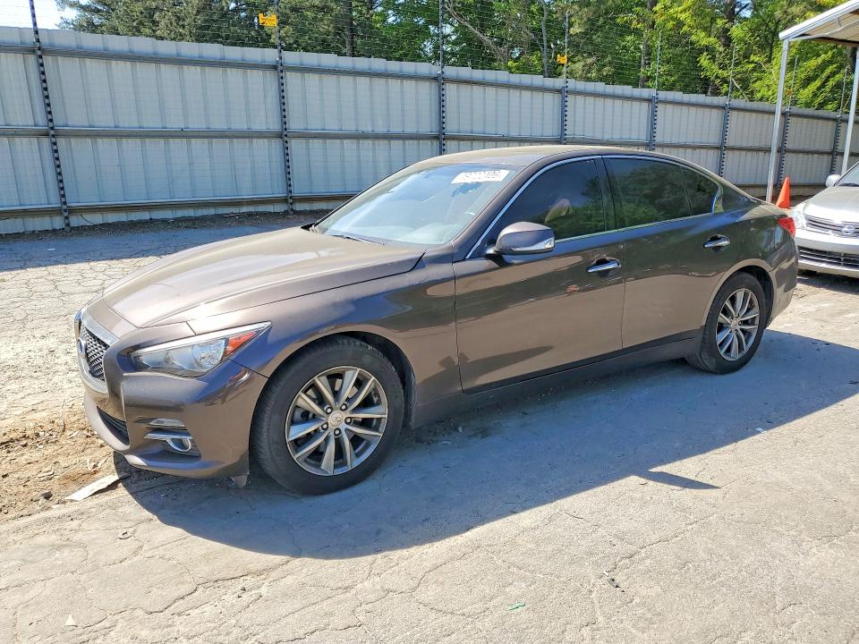 49722406 :رقم المزاد ، JN1BV7AR9EM689734 vin ، 2014 Infiniti Q50 مزاد بيع