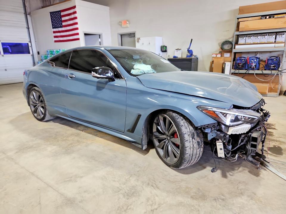 2021 Infiniti Q60 მანქანა იყიდება აუქციონზე, vin: JN1FV7LK6MM530461, აუქციონის ნომერი: 49081526