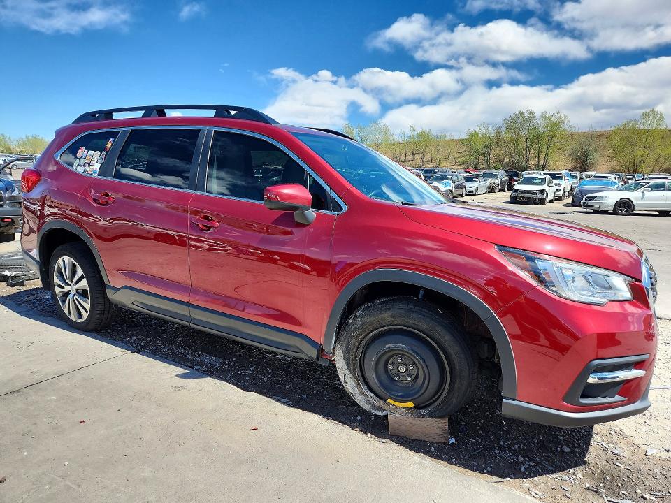 50365326 :رقم المزاد ، 4S4WMAHD4K3405402 vin ، 2019 Subaru Ascent مزاد بيع