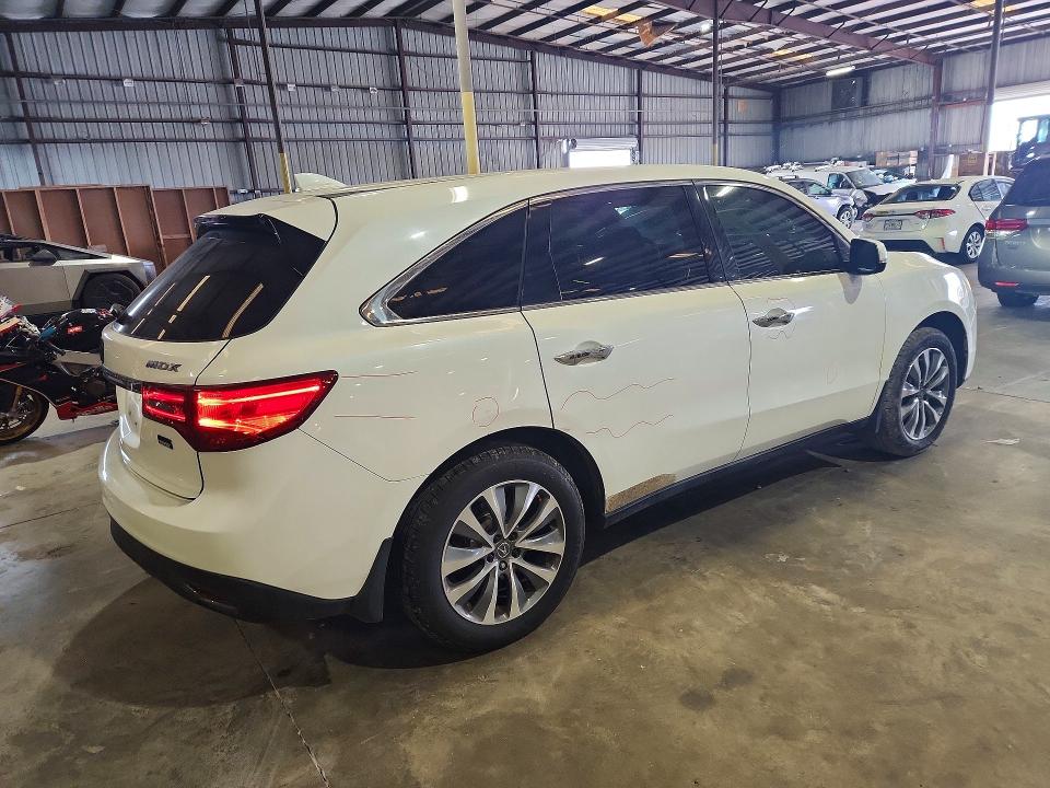 2016 Acura Mdx მანქანა იყიდება აუქციონზე, vin: 5FRYD3H42GB013472, აუქციონის ნომერი: 50888776