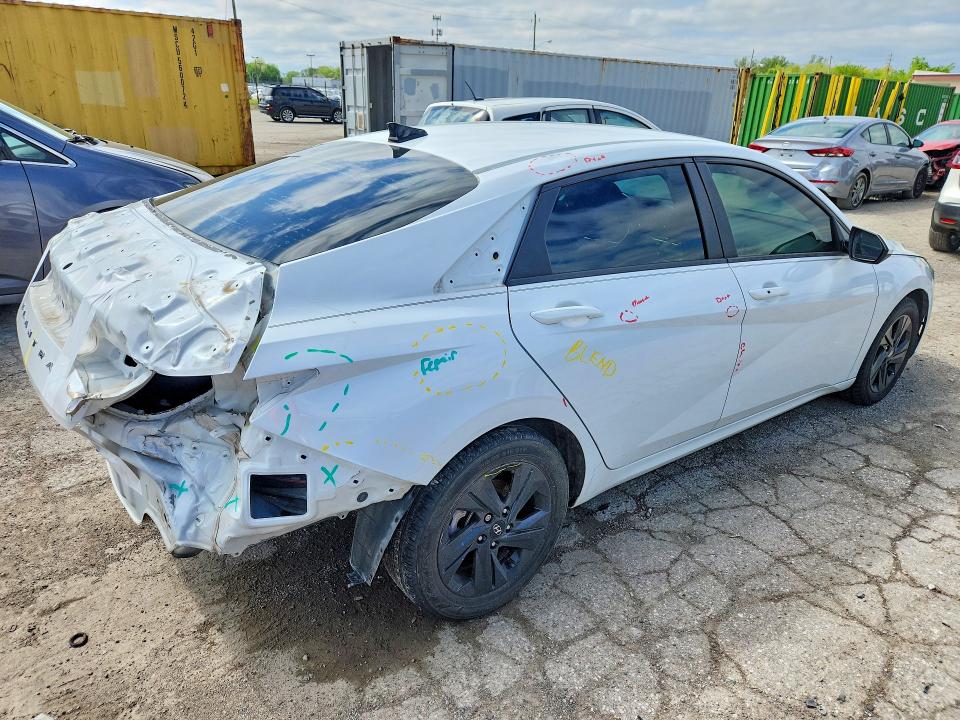 50729656 :رقم المزاد ، 5NPLM4AG1MH008170 vin ، 2021 Hyundai Elantra مزاد بيع