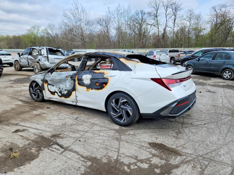 49874226 :رقم المزاد ، KMHLM4DG9SU905683 vin ، 2025 Hyundai Elantra مزاد بيع