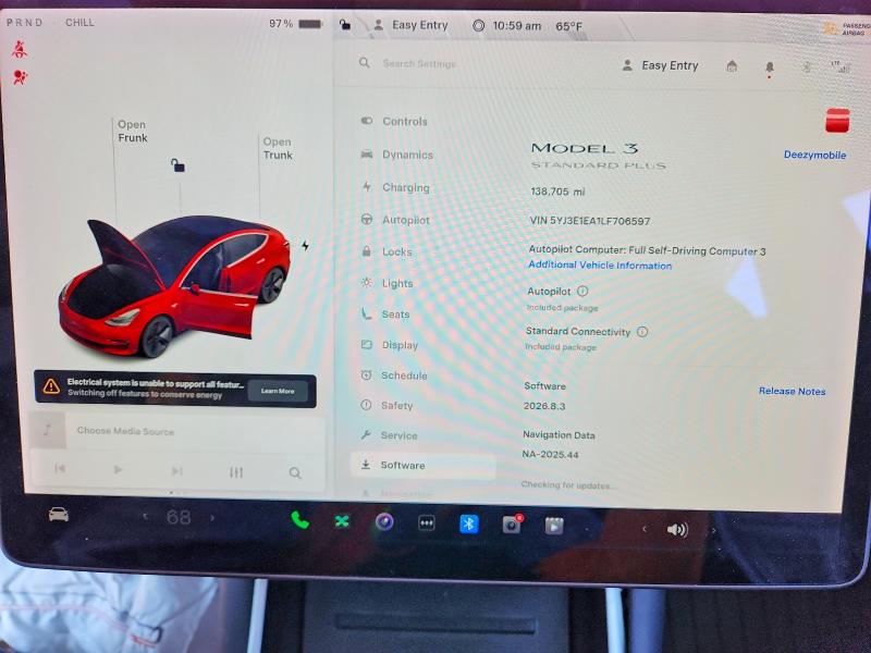 50448126 :رقم المزاد ، 5YJ3E1EA1LF706597 vin ، 2020 Tesla Model 3 مزاد بيع
