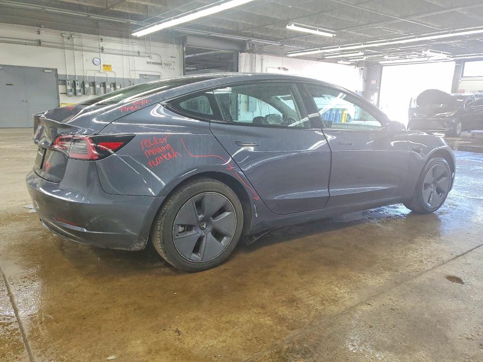 2022 Tesla Model 3 მანქანა იყიდება აუქციონზე, vin: 5YJ3E1EAXNF287510, აუქციონის ნომერი: 50058846