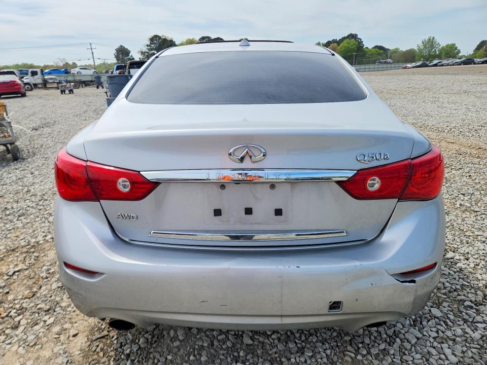 49153116 :رقم المزاد ، JN1BV7AR9FM398684 vin ، 2015 Infiniti Q50 مزاد بيع