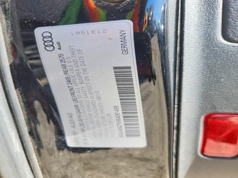 Aukcja sprzedaży 2019 Audi A5, vin: WAUANCF56KA061499, numer aukcji: 51091706