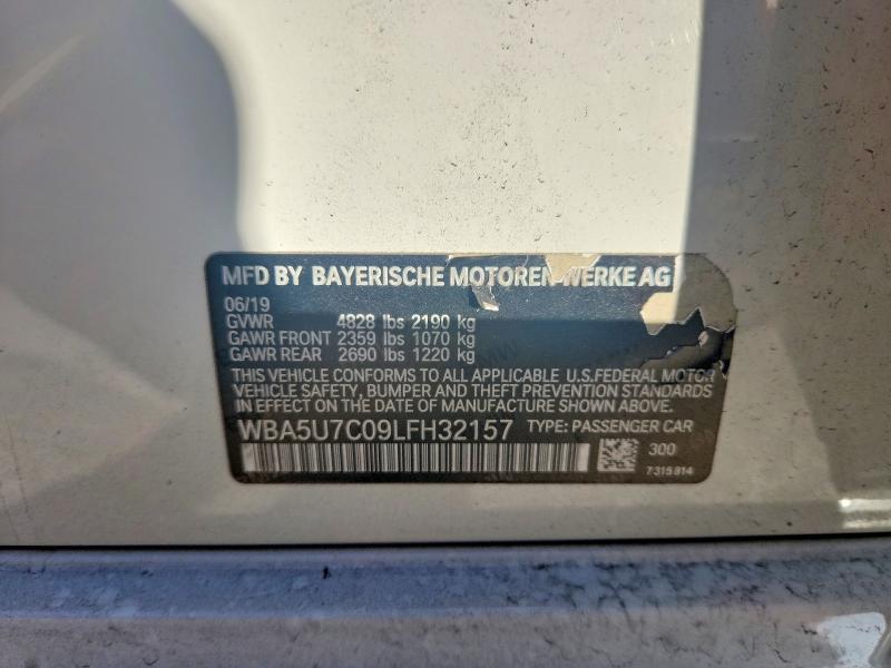 Auction sale of the 2020 Bmw M340i, vin: WBA5U7C09LFH32157, lot number: 51060366