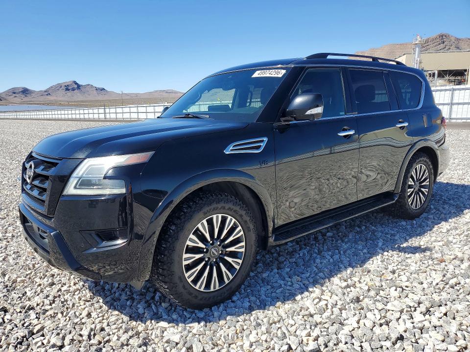 49974296 :رقم المزاد ، JN8AY2BB1M9795377 vin ، 2021 Nissan Armada مزاد بيع