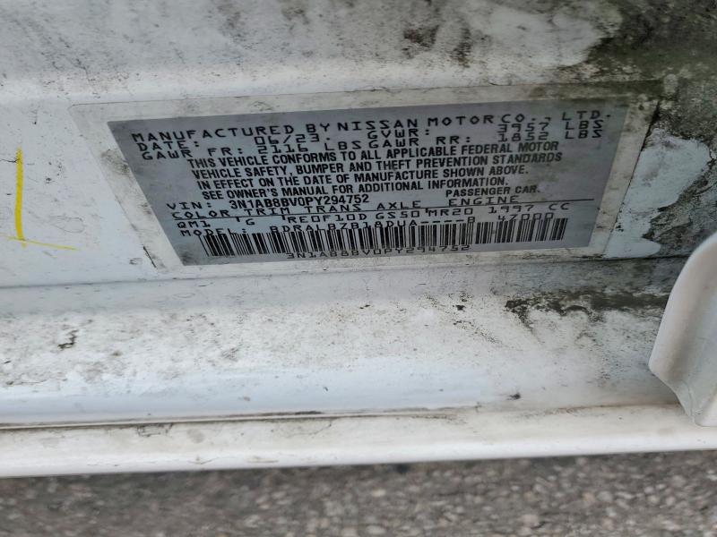 Aukcja sprzedaży 2023 Nissan Sentra, vin: 3N1AB8BV0PY294752, numer aukcji: 50782656