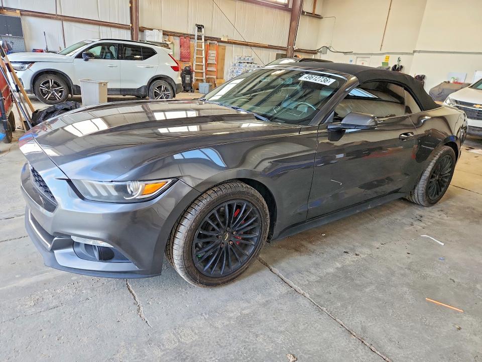 49612736 :رقم المزاد ، 1FATP8UHXF5393613 vin ، 2015 Ford Mustang مزاد بيع