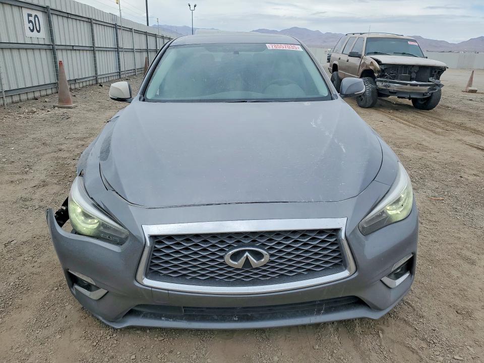 2019 Infiniti Q50 Luxe მანქანა იყიდება აუქციონზე, vin: JN1EV7AP2KM517004, აუქციონის ნომერი: 78557035