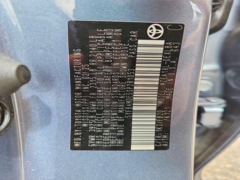48807146 :رقم المزاد ، 5YFB4MDE5SP281053 vin ، 2025 Toyota Corolla مزاد بيع
