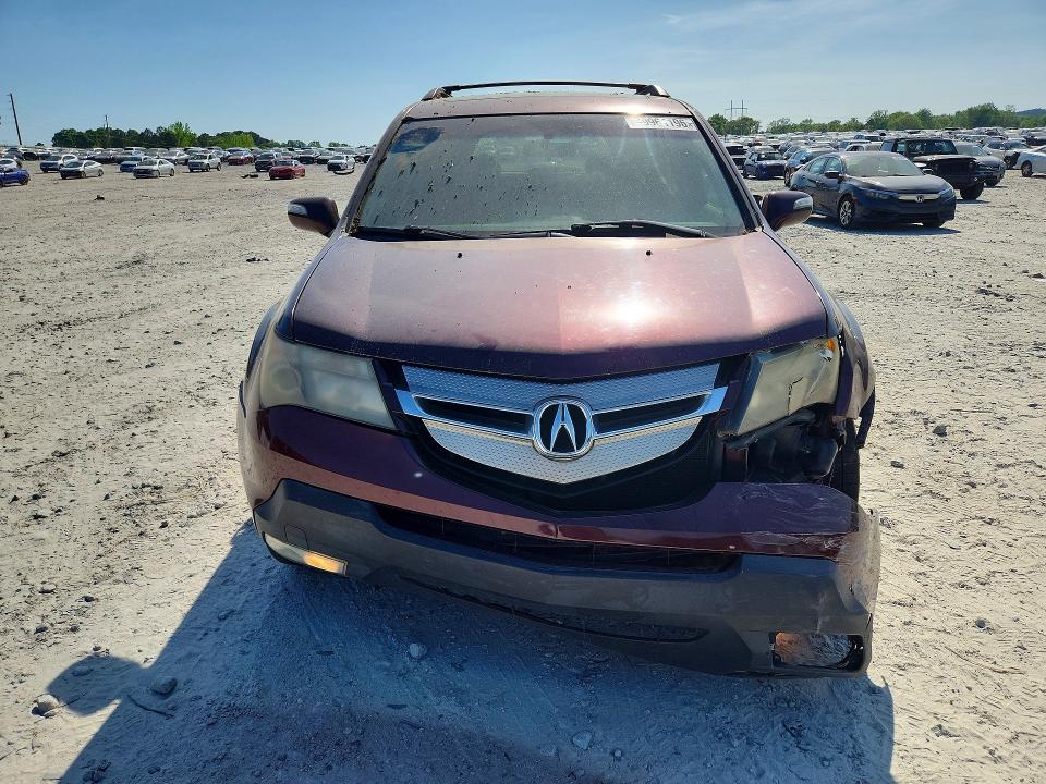49964196 :رقم المزاد ، 2HNYD28397H518299 vin ، 2007 Acura Mdx مزاد بيع