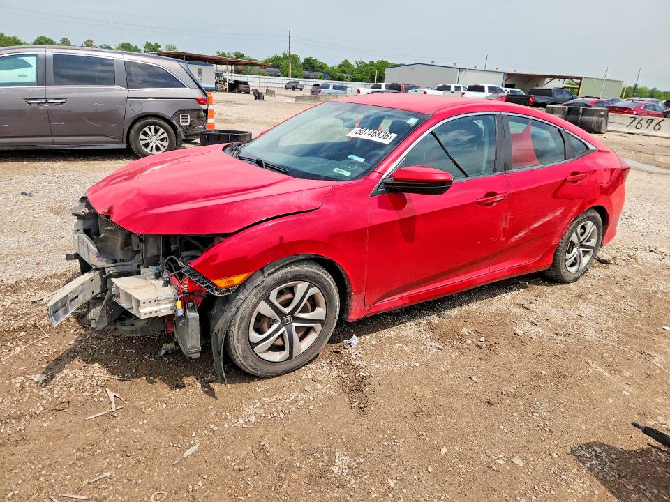 50746836 :رقم المزاد ، 2HGFC2F50HH546547 vin ، 2017 Honda Civic مزاد بيع
