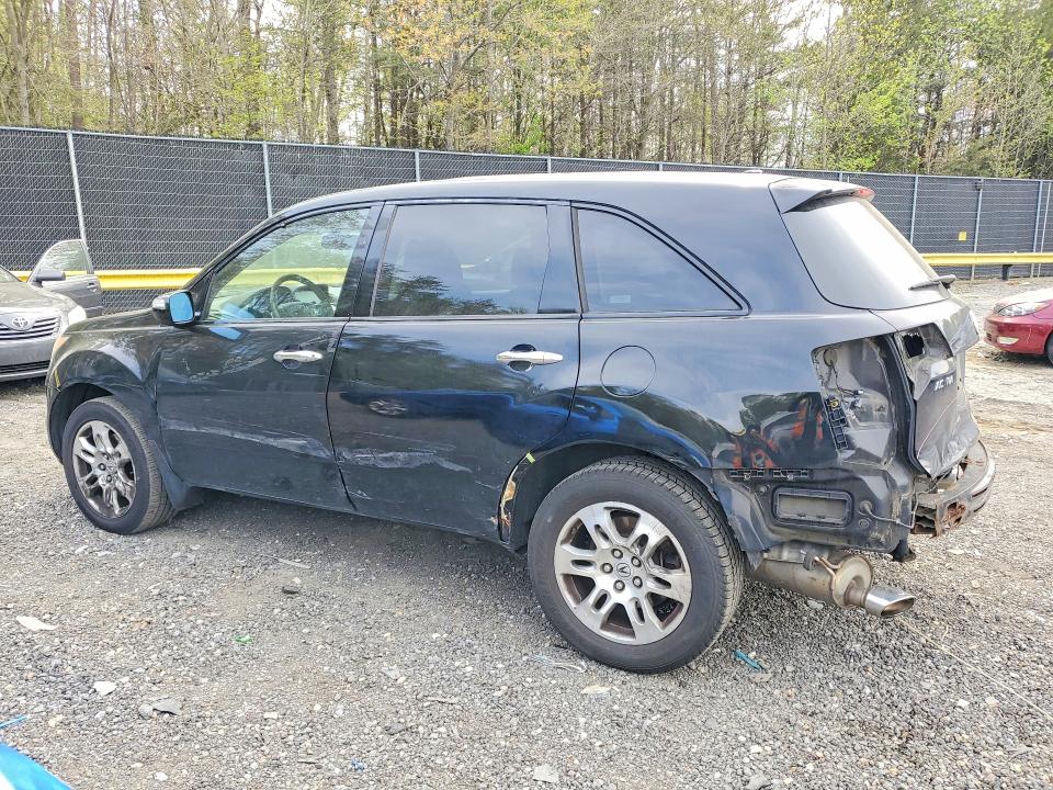 49130156 :رقم المزاد ، 2HNYD286X9H509270 vin ، 2009 Acura Mdx مزاد بيع