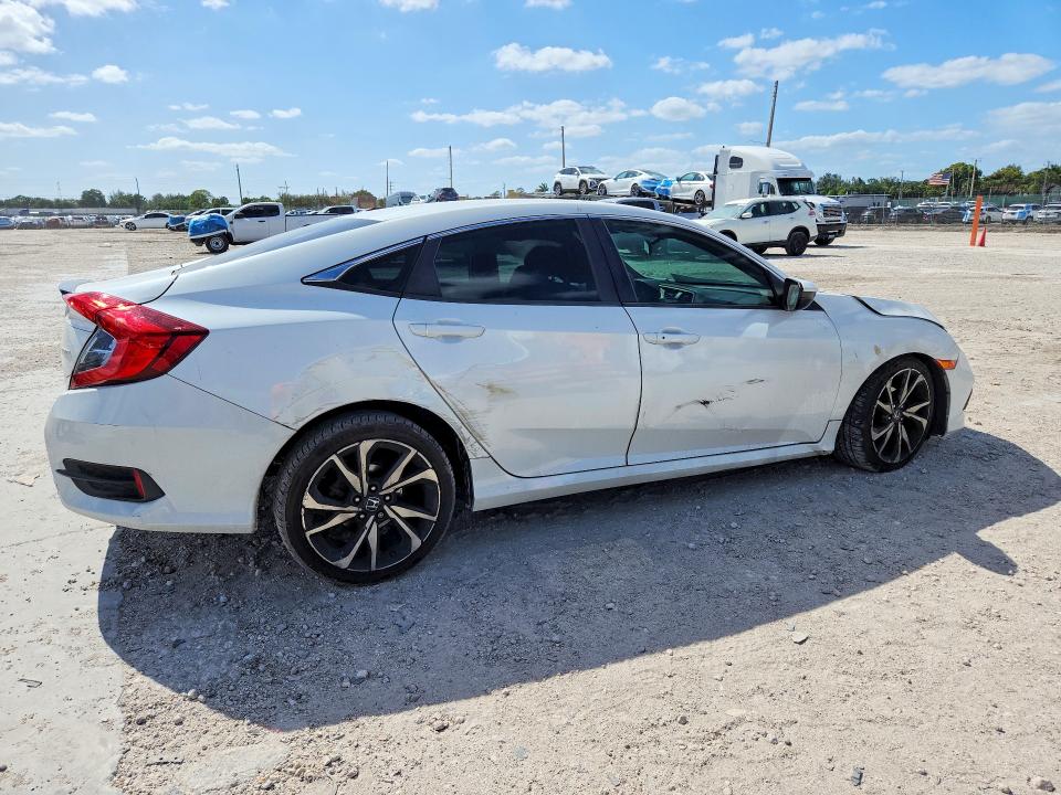 2020 Honda Civic მანქანა იყიდება აუქციონზე, vin: 2HGFC2F86LH514446, აუქციონის ნომერი: 50847866