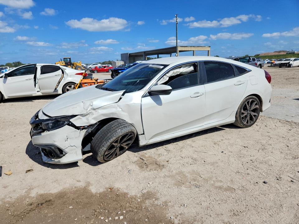 2020 Honda Civic მანქანა იყიდება აუქციონზე, vin: 2HGFC2F86LH514446, აუქციონის ნომერი: 50847866