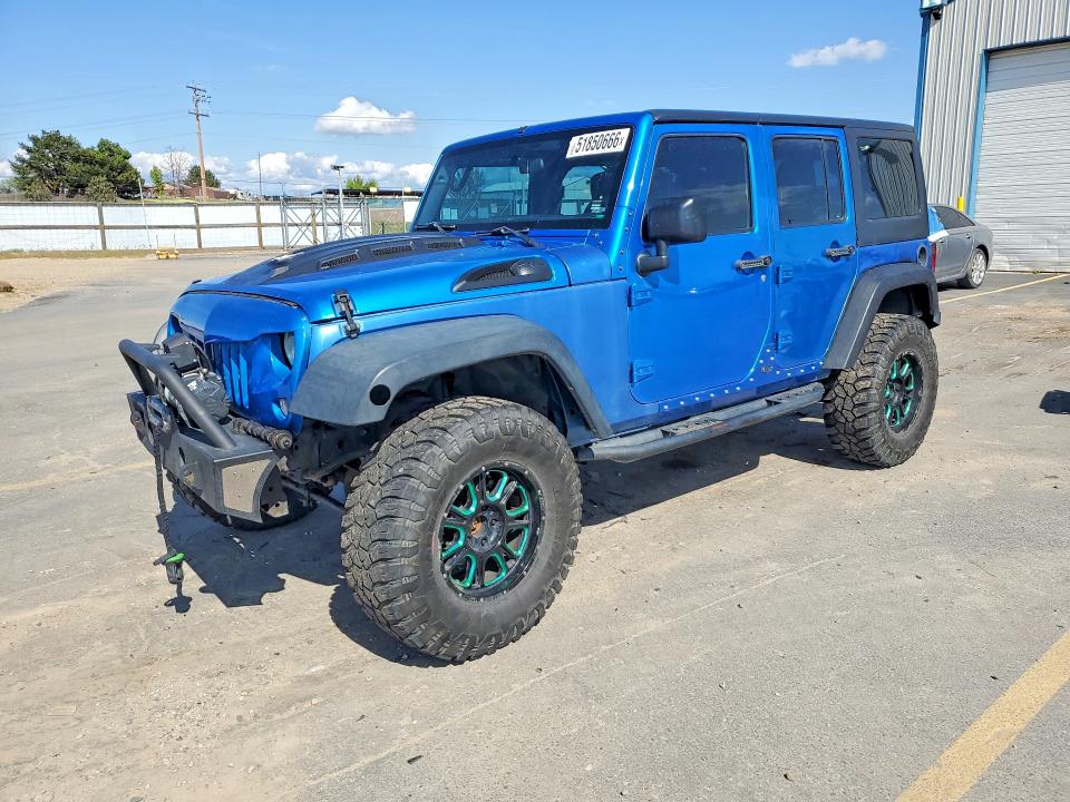 51850666 :رقم المزاد ، 1C4BJWDG8GL130598 vin ، 2016 Jeep Wrangler Unlimited مزاد بيع